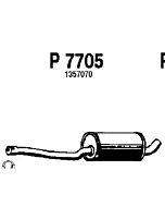 Uitlaatdemper 740 middelste Volvo 740 B200/230 A/E/K zie 1357070