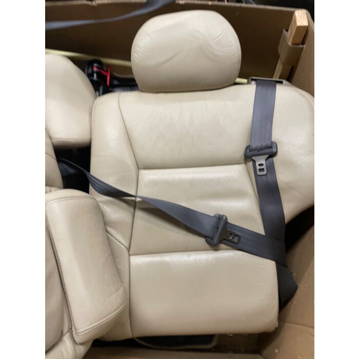 Volvo V70 S60 Vordersitze und Rücksitzbank Leder Set Innenverkleidung Leder Beige