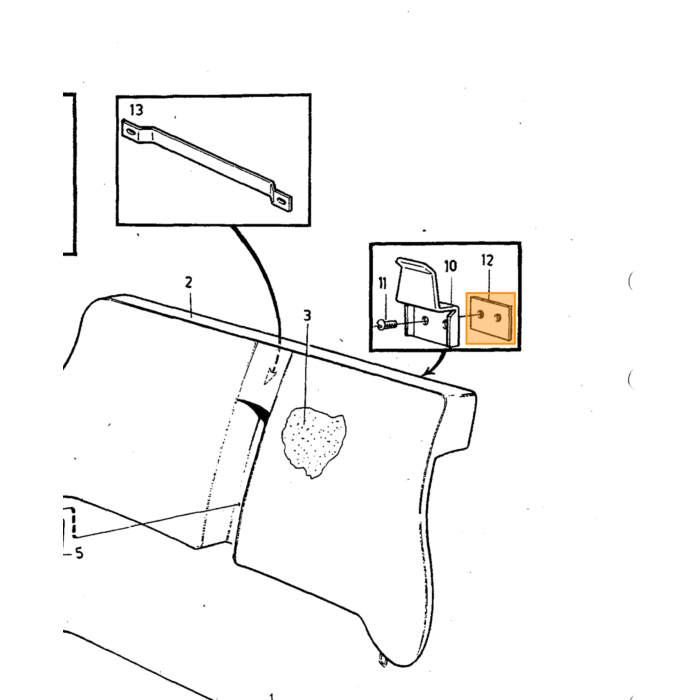 Volvo Height Adjuster Volvo teil nr 1204860
