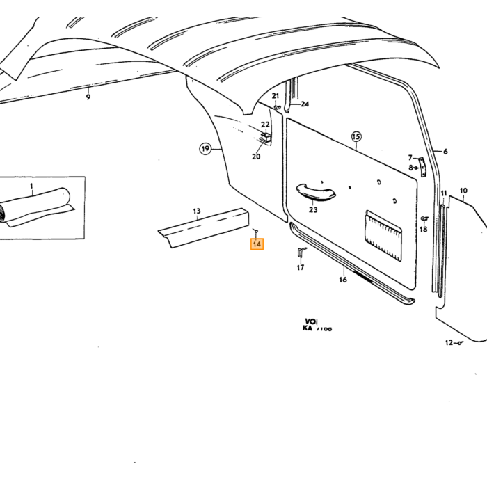 Volvo Werkzeug Winkelschraubendreher-Satz Kreuz - flach (5 MM + 6 MM) Set 2 Stück - nicht sofort auf Lager - kontaktieren Sie unseren Kundenservice - Volvo teil nr 12122