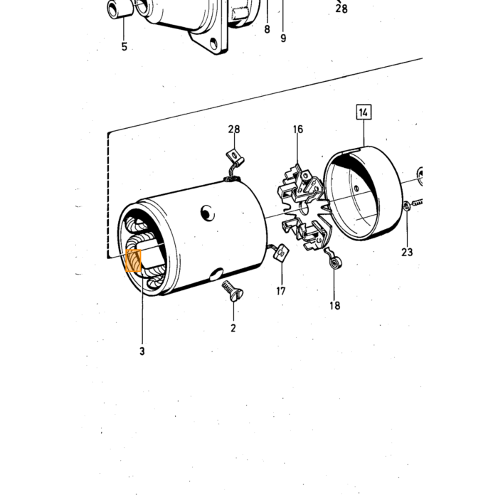 "Volvo Premium Schraube - Originalteil Nr. 1212823"