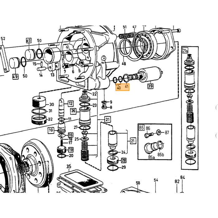 "Volvo PowerDrive: Hochleistungs-Dichtscheibe für 120, 130, 220, 140, 740, 760, 780, 940, 960 Modelle"