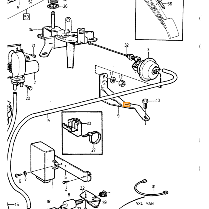 "Volvo Premium Grommet - Originalteil Nr. 1221779"