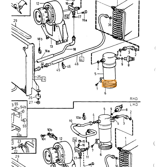Volvo SPACER Hülle Volvo Teil Nr 1274559 Produkt