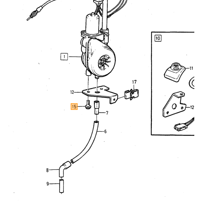 Volvo Stecker Volvo Teil Nr 1307819 Produkt