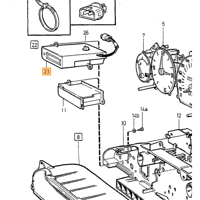 Volvo Ellbogen-Nippel Volvo Teil Nr. 1323147 Produkt