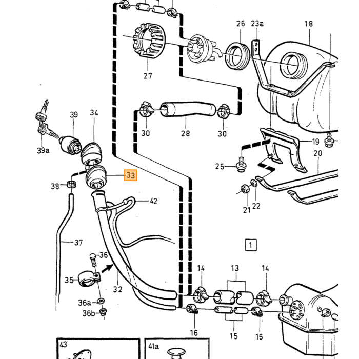 Volvo Schutzhülle Volvo Teil Nr 1325410 Produkt für Volvo