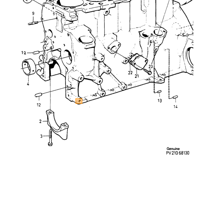 Volvo Zylinderkopfdichtung Volvo Teil Nr 1332644 Produkt