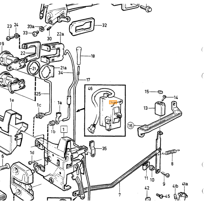 Volvo Schutzhaus Volvo Teil Nr 1334391 Produkt für Volvo