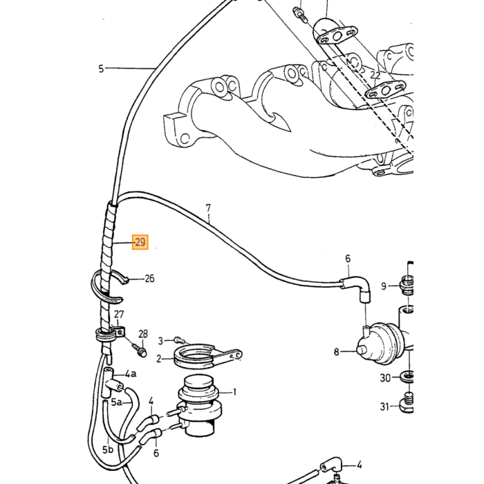 Volvo Spiralkabel Volvo Teil Nr. 1346888 Produkt