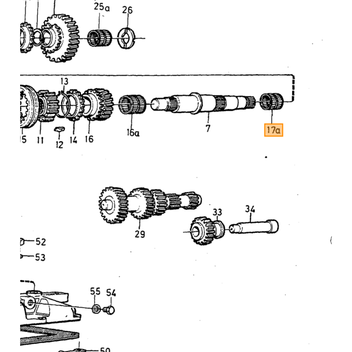 Volvo GEAR Volvo teil nr 1377668
