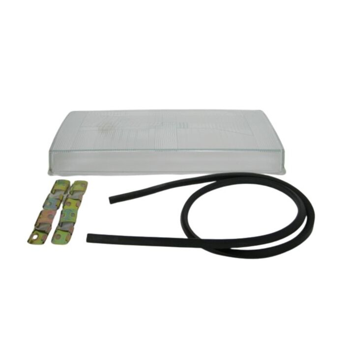 Volvo Glas Scheinwerfer 740+760 1984-1989 rechts 36x15 5cm Scheinwerferglas 740 760 Volvo teil nr 1392837