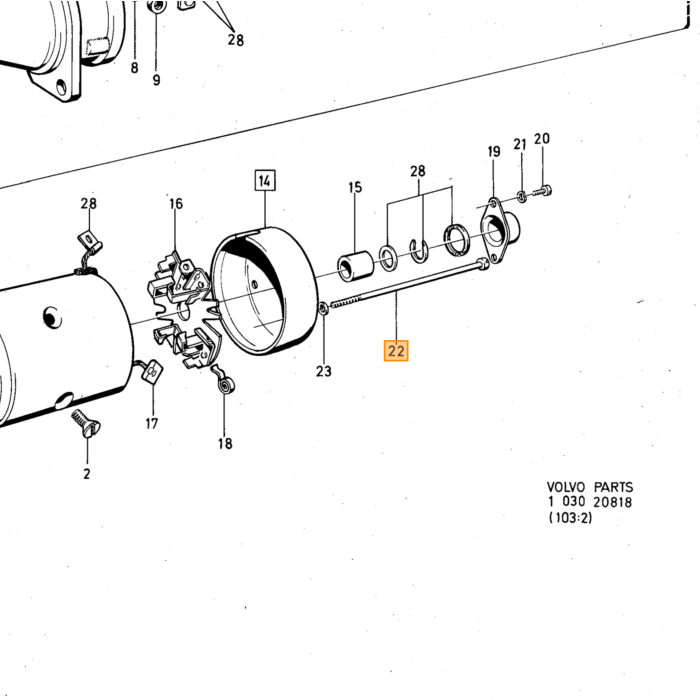 Volvo Mattensatz 140er Serie langer Schürhaken Volvo teil nr 1441