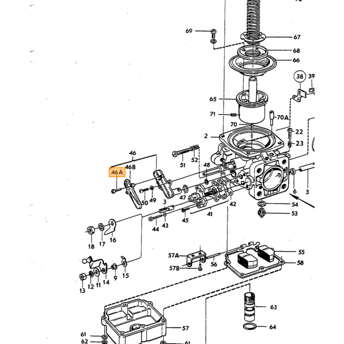 Volvo Temperaturkompensator Stromberg Volvo teil nr 237474