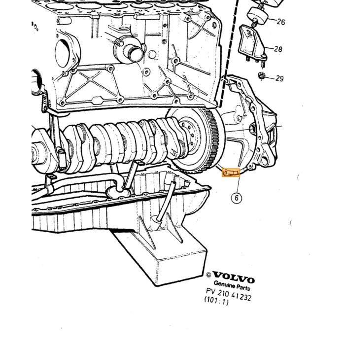 Volvo Dichtungssatz Zylinderkopf B200K 1985+ 89mm 240+340+360+740+940 240 340-360 Volvo teil nr 270686