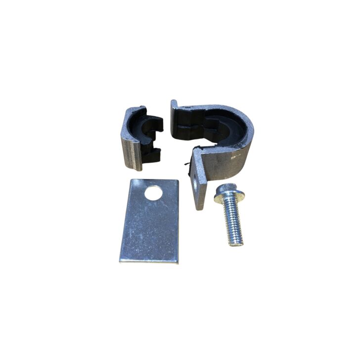 Volvo Stabilisatorstangenbuchsen-Set S40 V40 (-2004) - Vorderseite [enthält: 1 x obere Buchse mit Halterung, 1 x untere Buchse, 1 x untere Halterung und eine Schraube. (PS: 2 Sets pro Auto erforderlich)] Volvo Teil Nr. 272460