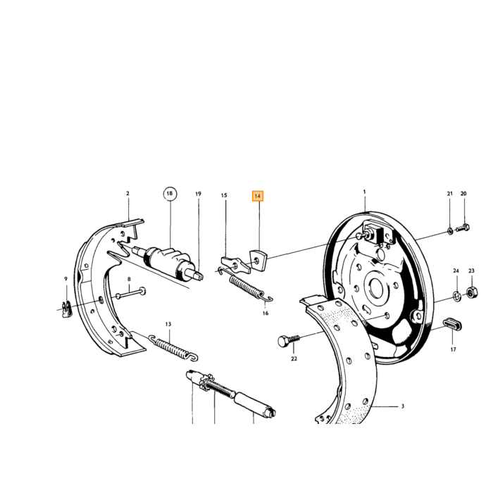 Volvo Brake Lining Kit Volvo teil nr 275848