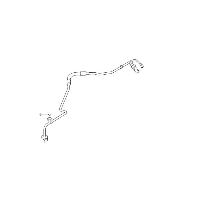 Volvo Hochdruckleitung Klimaanlage C30 V70 V50 S40 Pumpe--Kondensator 5 Zylinder Benzin Volvo Teil Nr 31292000 Produkt