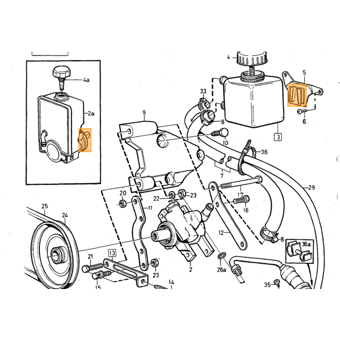 Volvo Lenkhaus 240+260 Typ ZF-CAM TRW + Servolenkung PS bev 1 U Bügel 1981+1329998 1359900 5003666 532998 3516941 Volvo Teil Nr 3516941 Produkt.