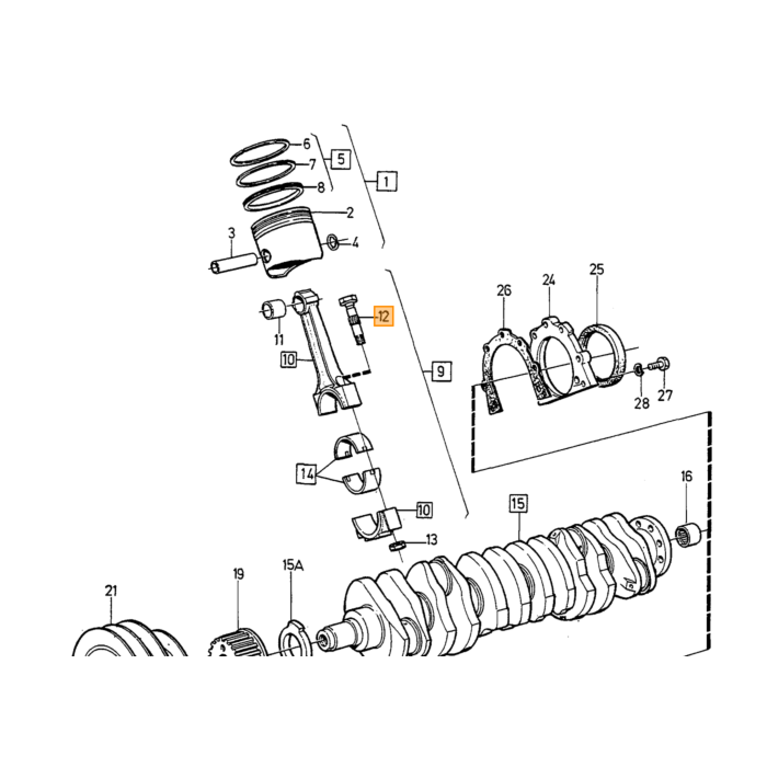 Volvo Protecting Casing Volvo teil nr 3517099