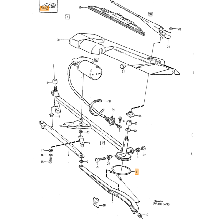 Volvo LINK ARM Volvo teil nr 3518187