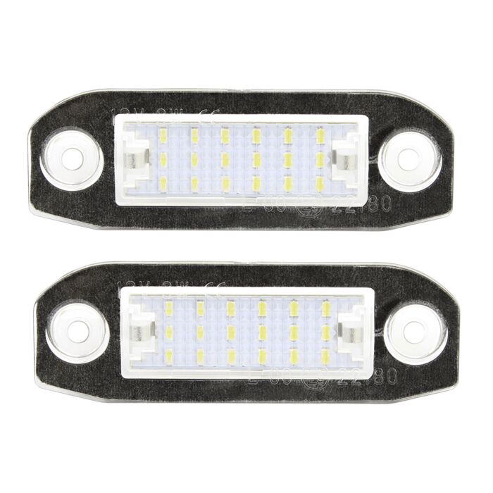 Volvo LED Kennzeichenbeleuchtung 5000K 1 Paar C70 S40 S60 S80 V50 V60 V70 XC60 XC70 XC90 Volvo Teil Nr 35435005