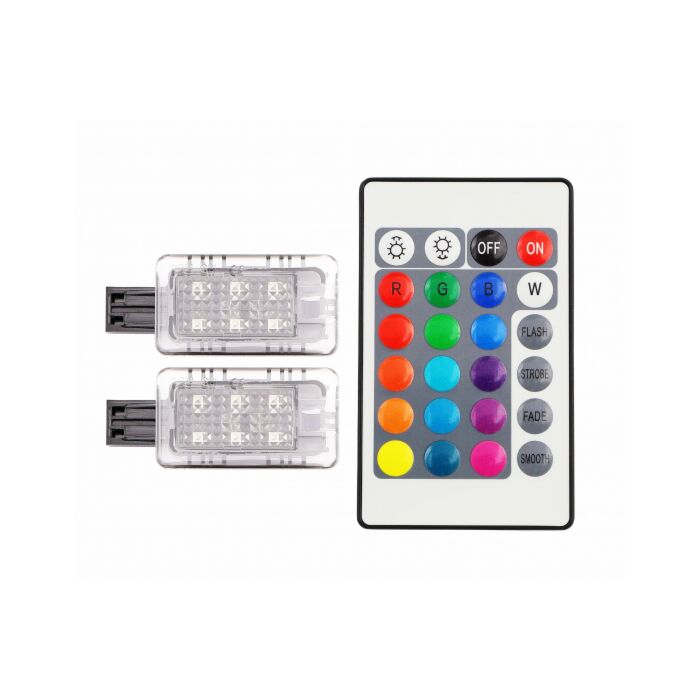 Volvo RGB LED-Installationslampe 1 Paar S60 S80 V40 V60 V70 XC60 XC70 Volvo Teil Nr. 35435024