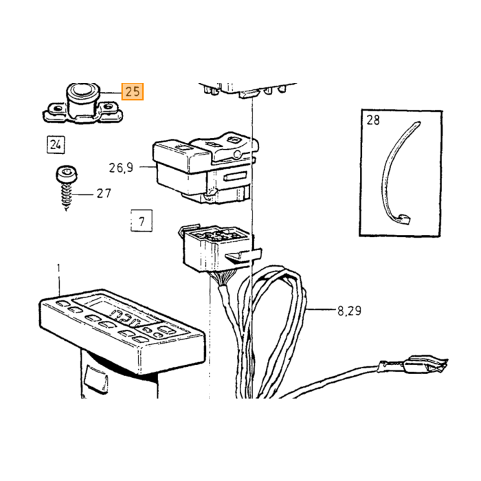 Volvo THERMOSTAT Volvo teil nr 3729448