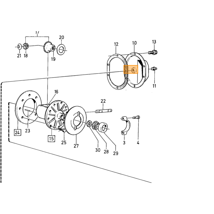 Volvo Disc Hub Volvo teil nr 384510