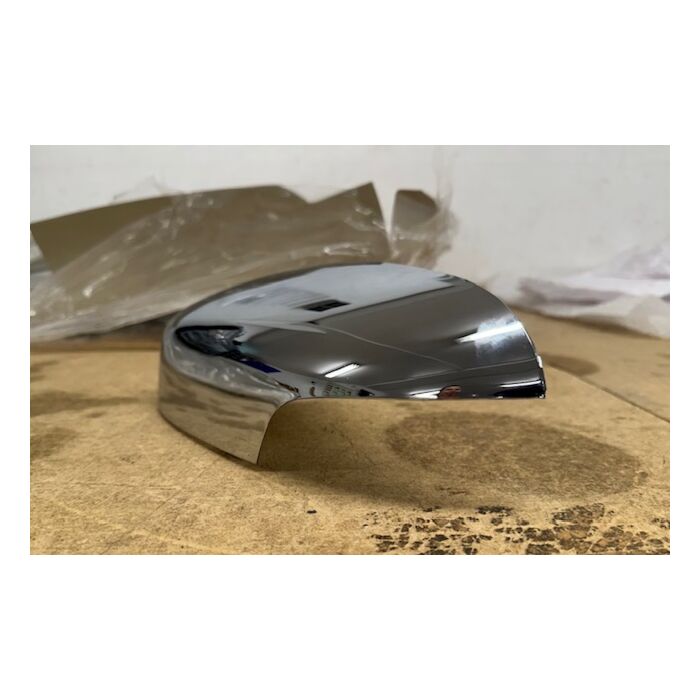 Volvo Spiegelkappe Außenseite links für Volvo S60 -2009 S80 -2006 V70 P26 Chrom mit Blinker Aussparung, Volvo Teilenummer 39850572CHR