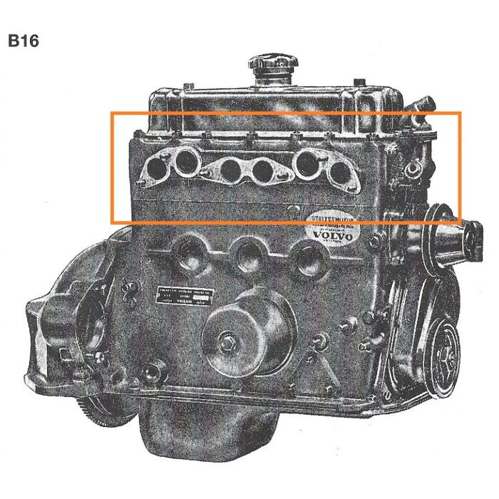 Volvo Zylinderkopf B16A Bleifrei+LPG 495363 419016 495395 AUSTAUSCHKaution E 200 00 99 00 mm Volvo teil nr 403938