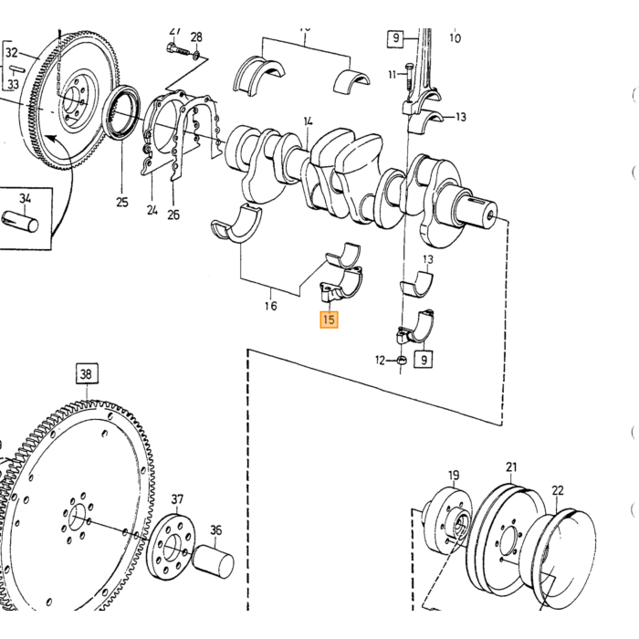 Volvo Sleeve Volvo teil nr 415311