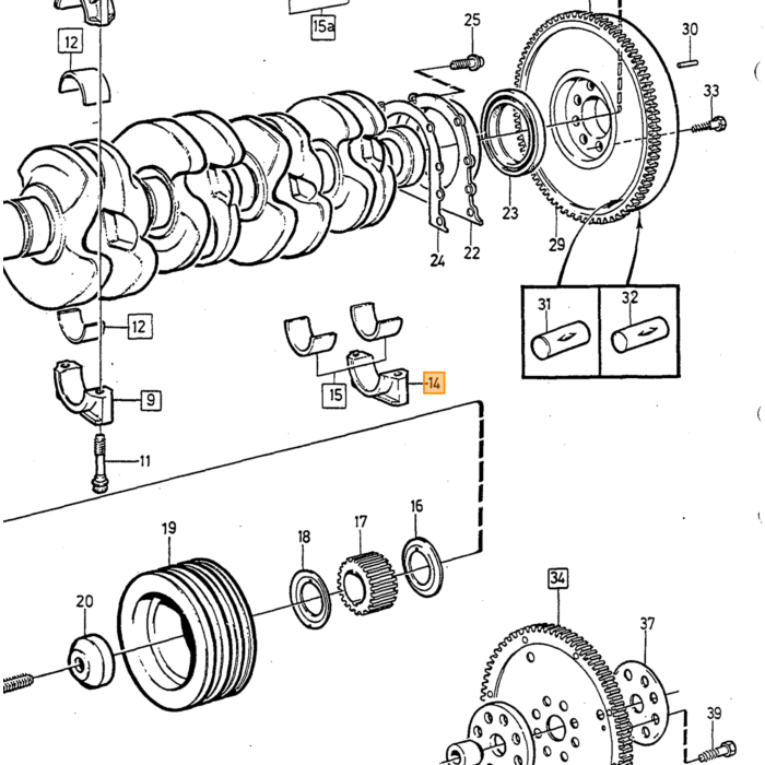 Volvo Sleeve Volvo teil nr 415311