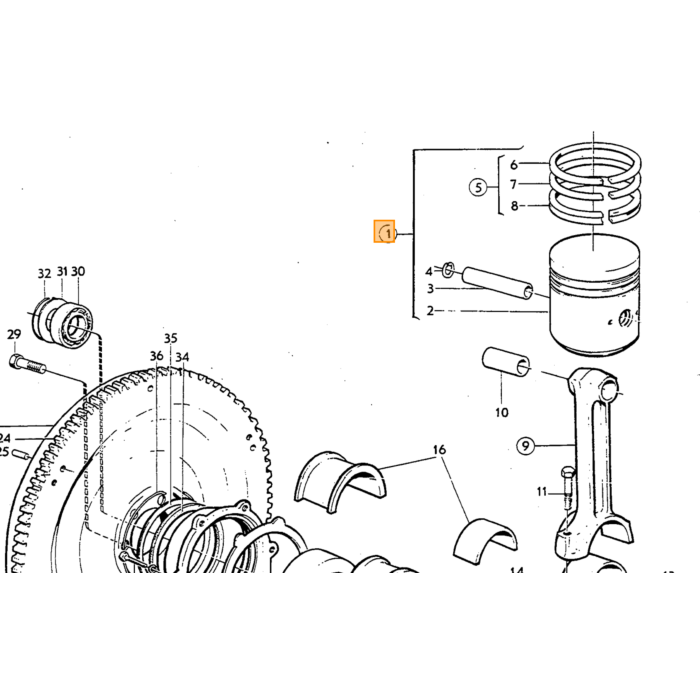 Volvo Platte Zylinderkopf B18 B20 B30 Dichtung extra Wasserleitung Volvo teil nr 418213