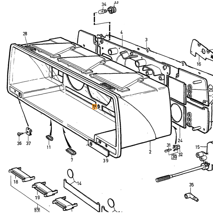 Volvo Temperatursensor Sender Kühlwasser140+164 1973+ 240 +740-1986(5/8-18 weiß 2 5cm)(4Zyl) 340-360 240 740 760 140 B18  B20 B30 B200E  B200K  B230A  B230E  B230F  D. 24   B17A  B19A  B20  B21A  B21E  B19E  B21F  B21FT  B21E  B21ET  B230 Volvo teil nr 46