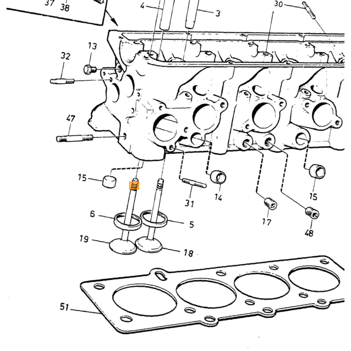 Volvo Countershaft Volvo teil nr 463581