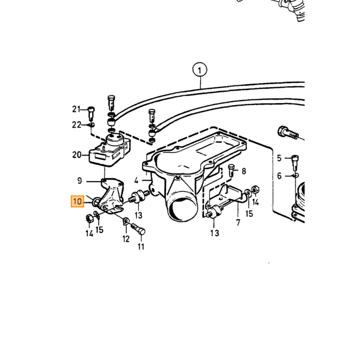 Volvo Kraftstofffilter zwischen Schläuchen alle universellen PV Amazon 140 1800 usw Volvo teil nr 464728