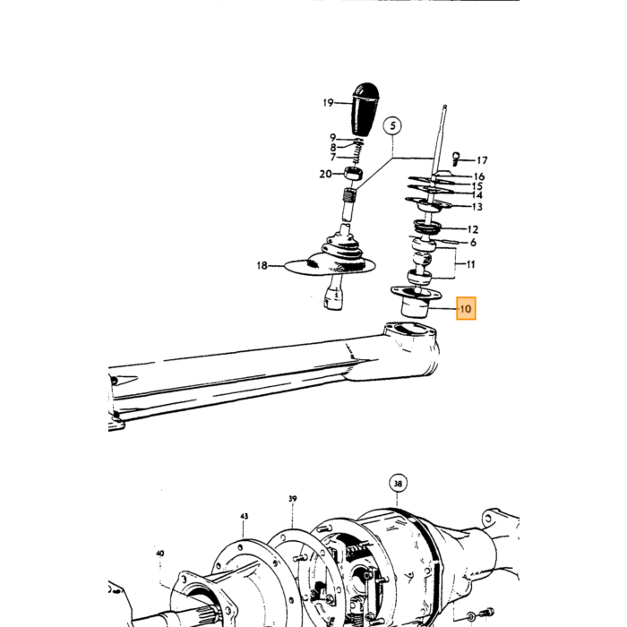 Volvo Zündspulenhülse Edelstahl inkl. Schelle - passend für Universalspule - Volvo teil nr 662060