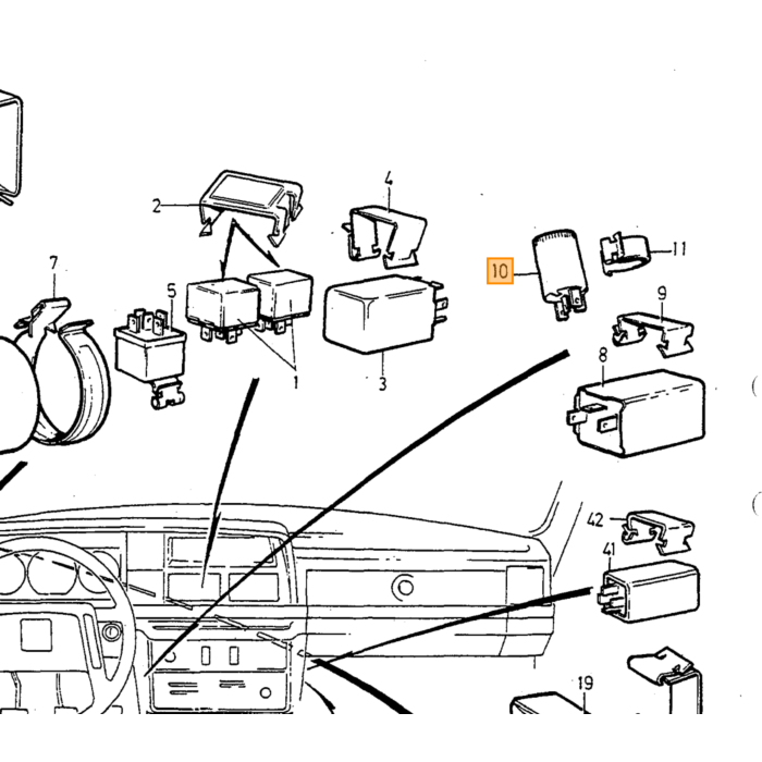 Volvo Zigarettenanzünder Glühelement 12V für Volvo Volvo teil nr 662108