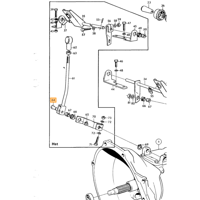 Volvo Pin Volvo teil nr 663162