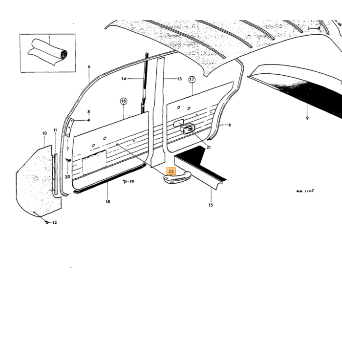 Volvo Kofferraumdeckel aus Pappe Amazon Volvo teil nr 671066