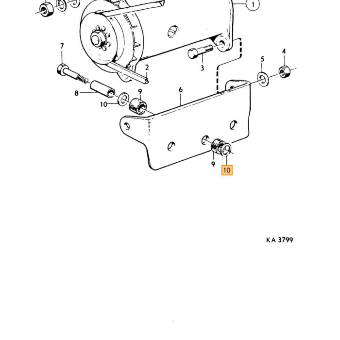 Volvo Zierring Scheinwerfer PV444+PV544+Duett+Amazon original Volvo teil nr 671739