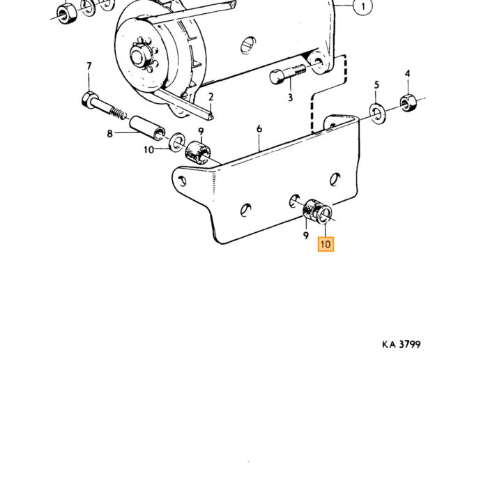 Volvo Zierring Scheinwerfer PV444+PV544+Duett+Amazon original Volvo teil nr 671739
