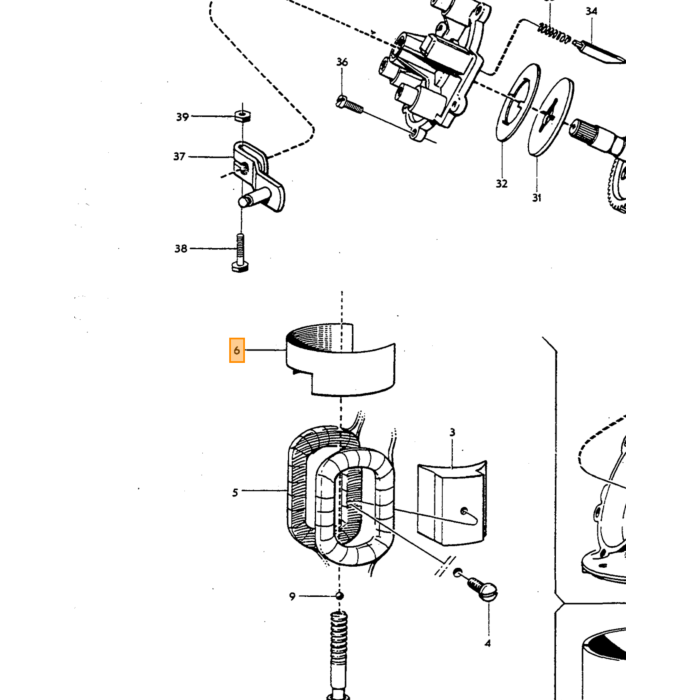 Volvo Nut Washer Volvo teil nr 673225