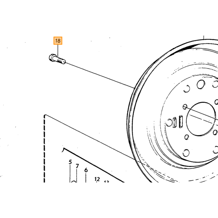 Volvo Bremseinsteller Hinterradbremse Amazon B20 links (inkl 673742+673746) Volvo teil nr 673744