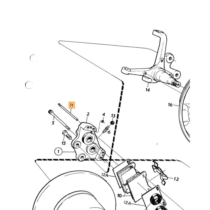 Volvo Bremsscheibe (Rotor/Laufrad) Staubabdeckung 140+164 rechts vorne(675360) für Volvo Volvo teil nr 675360