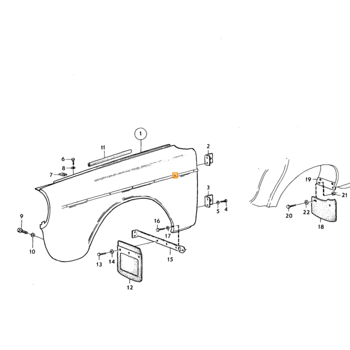 Volvo Bracket Volvo teil nr 677118