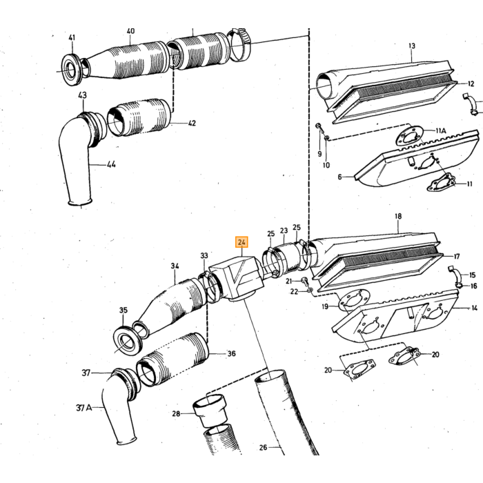 Volvo Temperaturventil Lufteinlass B20+B30 Amazon+P1800+140+164 Volvo teil nr 684042