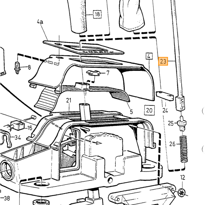Volvo Push Rod Volvo teil nr 6843053