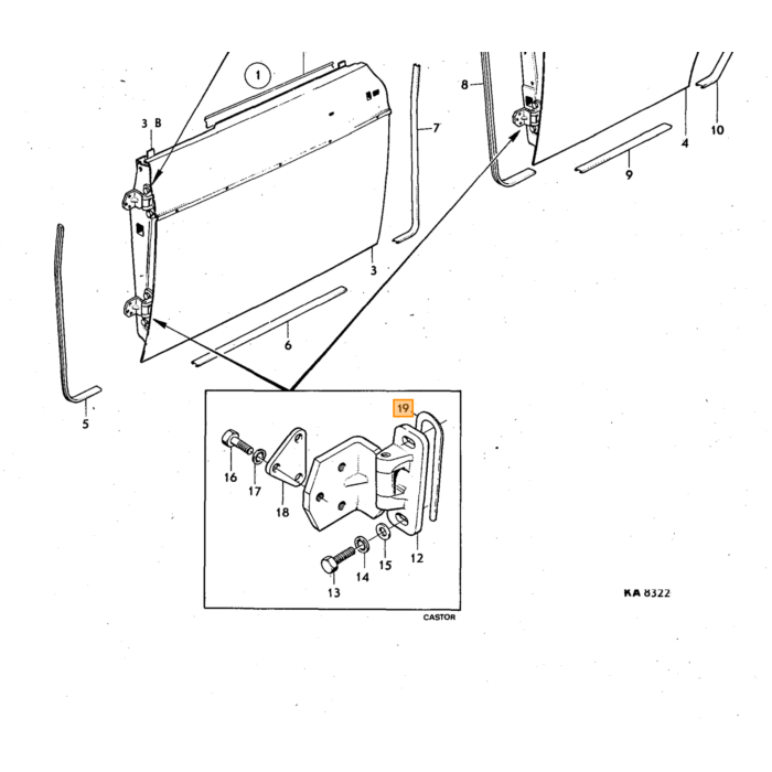 Volvo Shim Volvo teil nr 684738